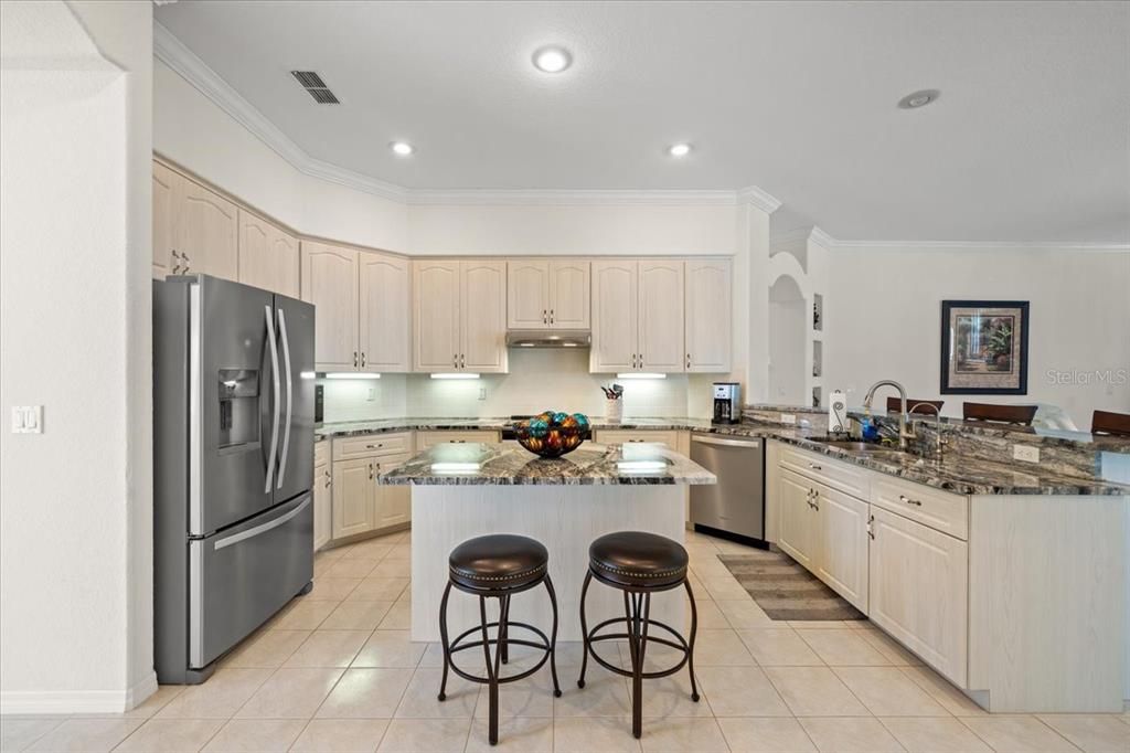 Interior, Kitchen, Recessed Lighting, Stainless Steel Appliances