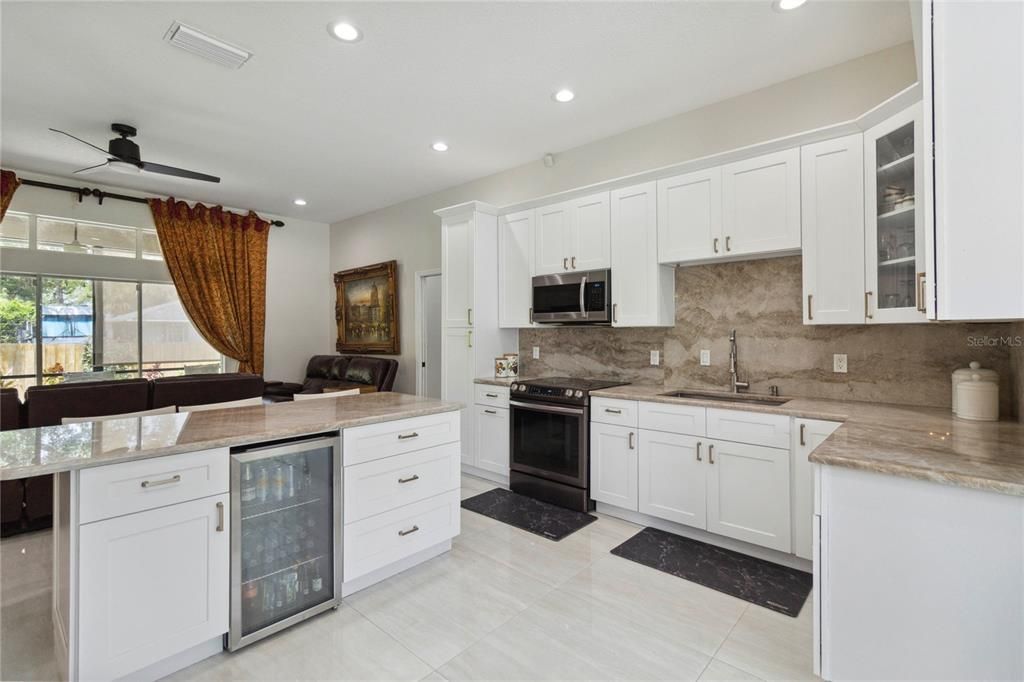 Interior, Kitchen, Recessed Lighting