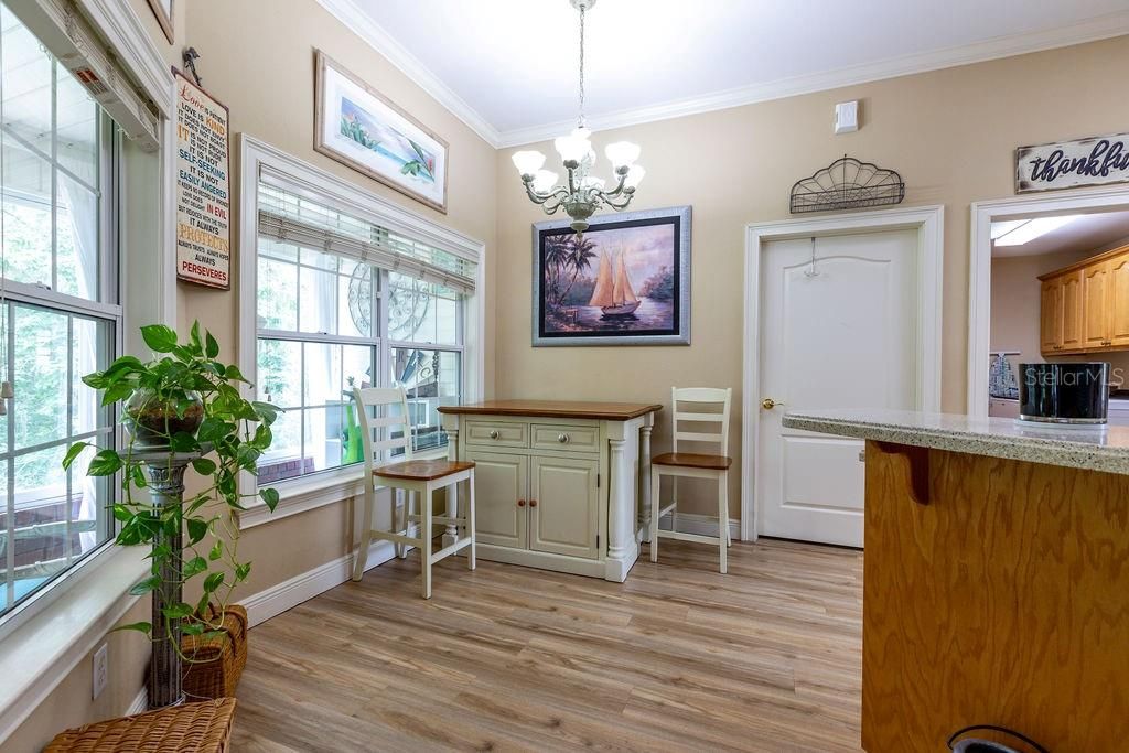Chandelier, Interior, Wood Texture Flooring
