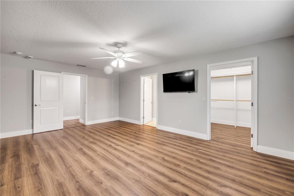Empty room, Interior, Wood Texture Flooring