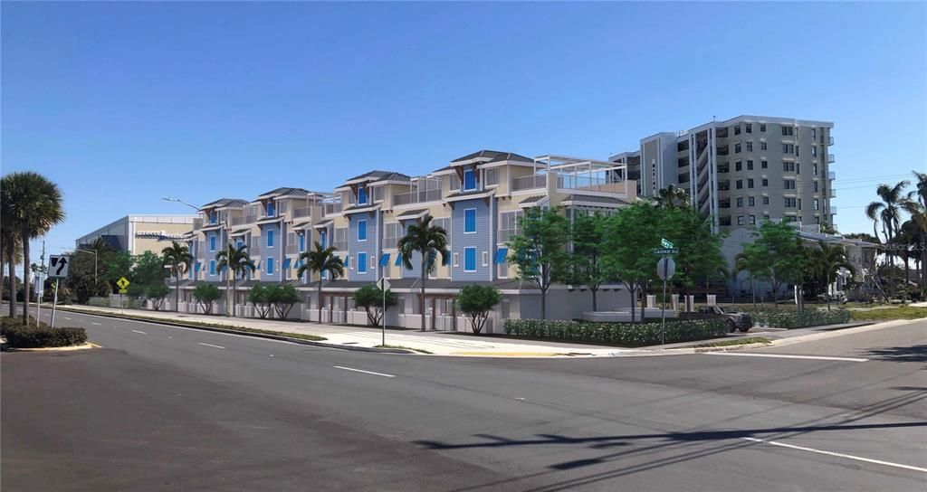Exterior, Facade, Condo Building