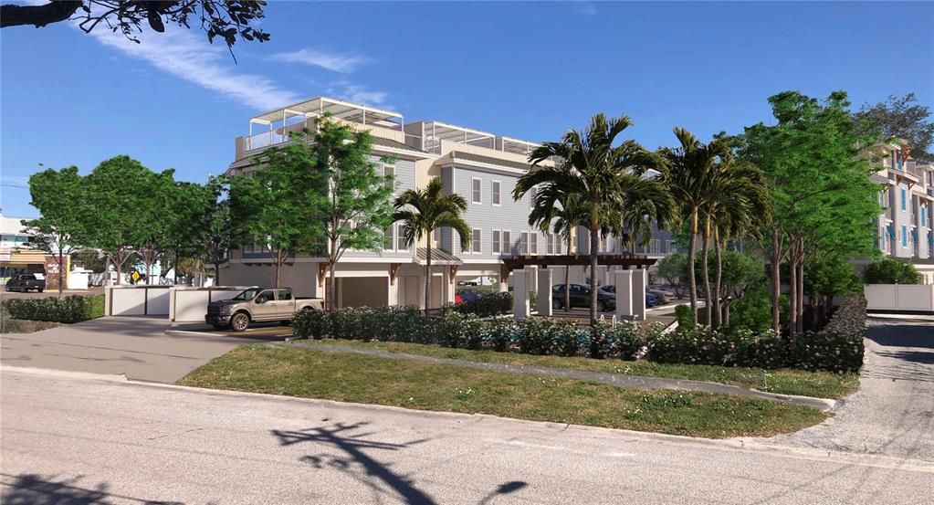 Exterior, Facade, Condo Building