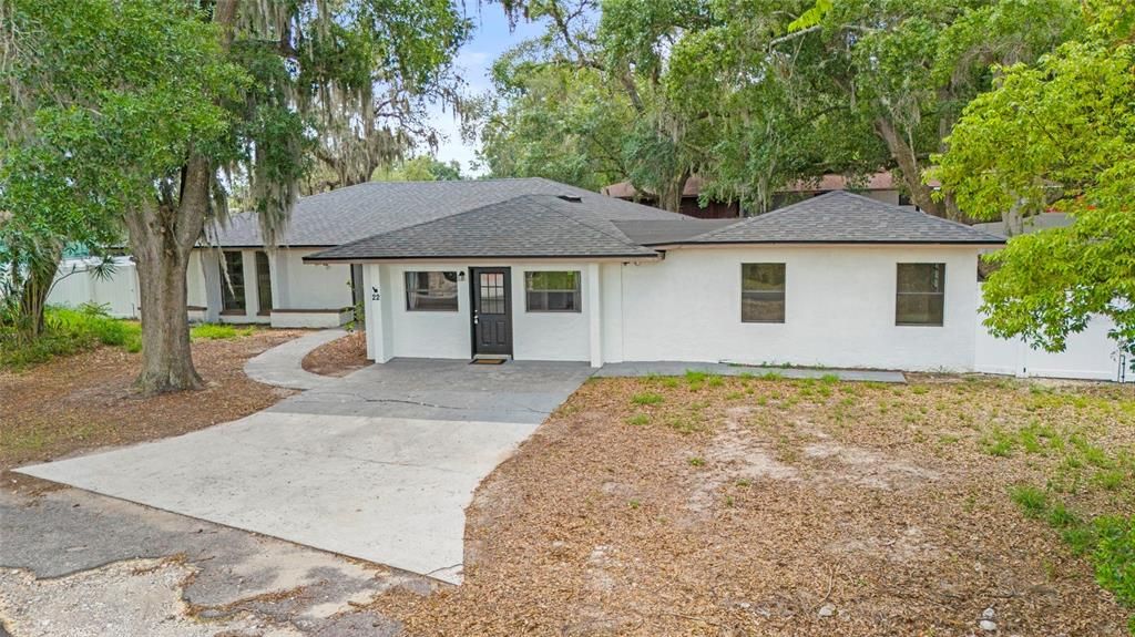 Backyard, Exterior, Facade, Ranch