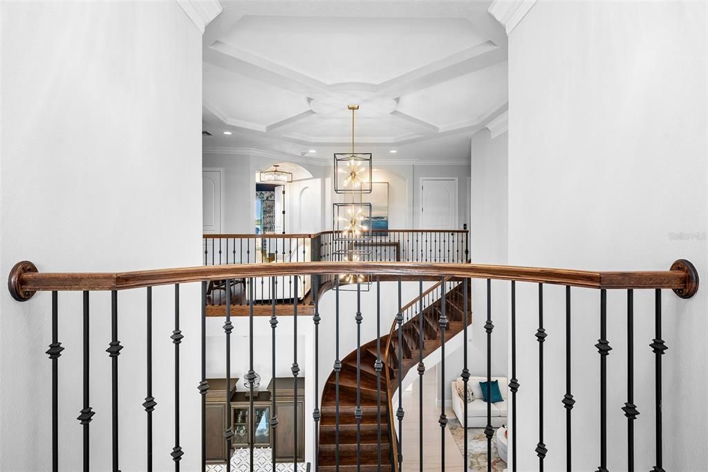 Chandelier, Interior, Recessed Lighting