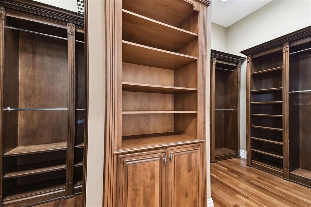 Interior, Walk-in Closets, Wood Texture Flooring
