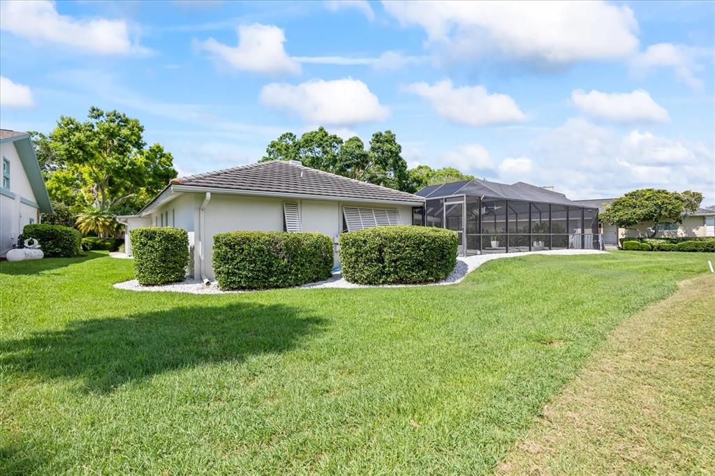 Backyard, Exterior