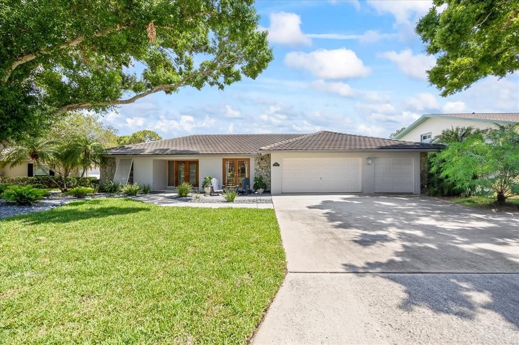 Attached, Backyard, Exterior, Facade, Ranch