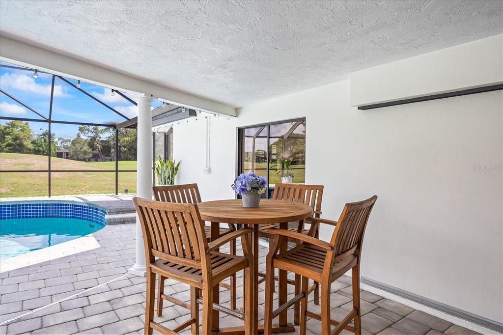 Dining room, Glass Ceilings, Interior, Pool, Sun Room