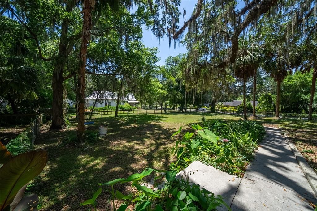 Backyard, Exterior