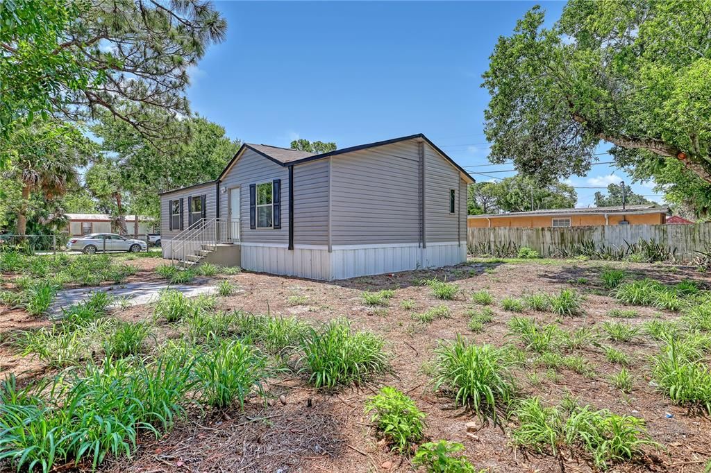 Backyard, Exterior