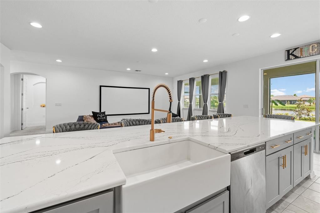 Interior, Kitchen, Recessed Lighting