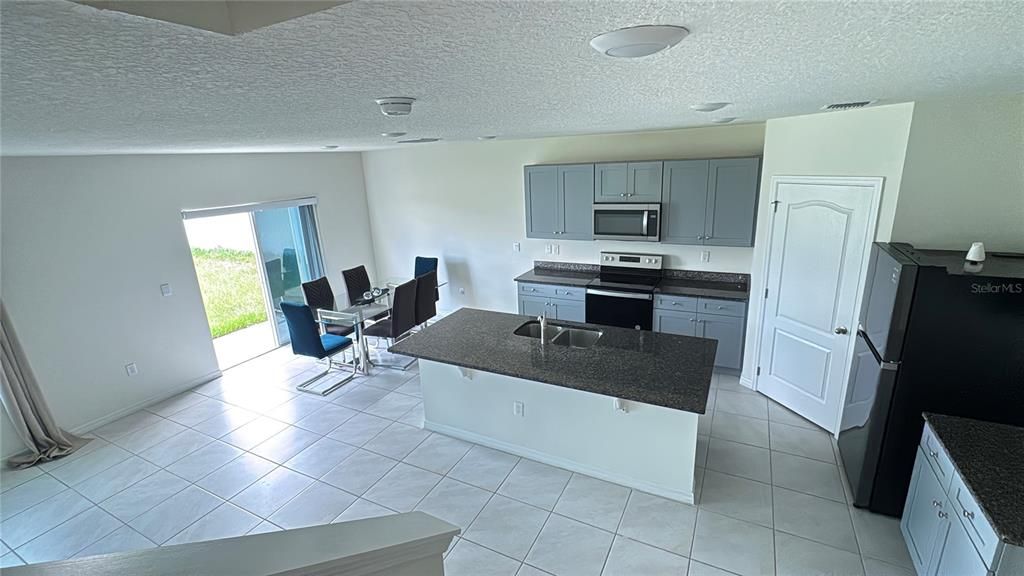 Dining room, Interior, Kitchen, Recessed Lighting, Stainless Steel Appliances