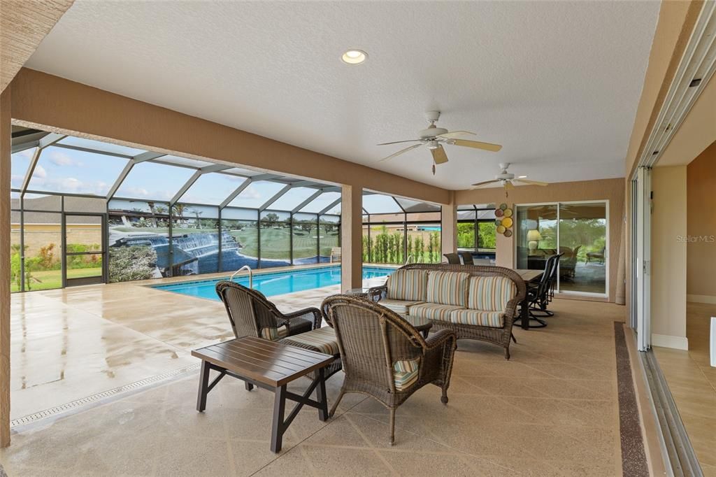 Glass Ceilings, Interior, Pool, Recessed Lighting, Sun Room