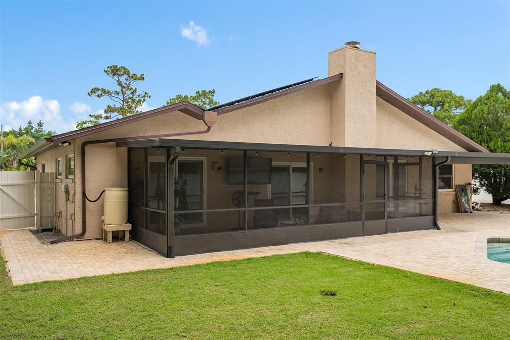 Backyard, Exterior