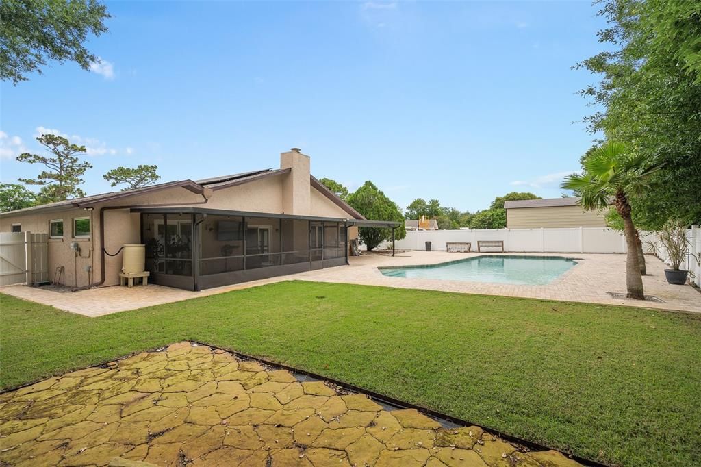 Backyard, Exterior, Pool