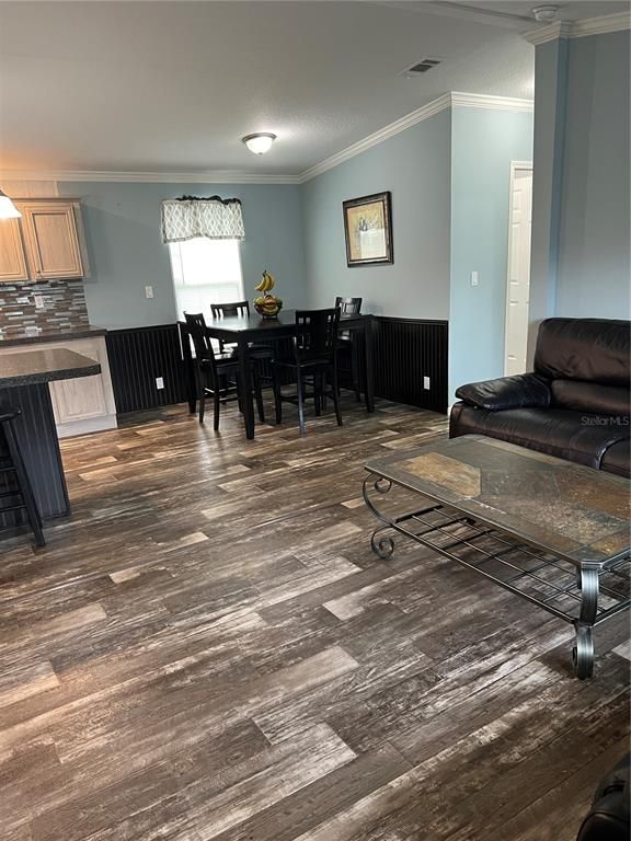 Dining room, Interior, Kitchen, Wood Texture Flooring