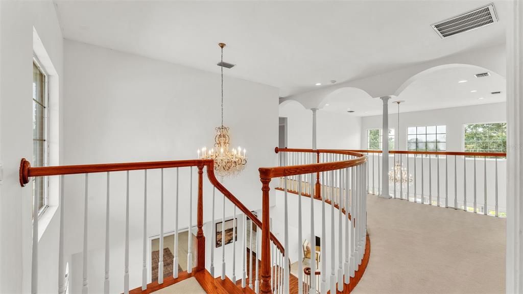 Chandelier, Interior, Recessed Lighting