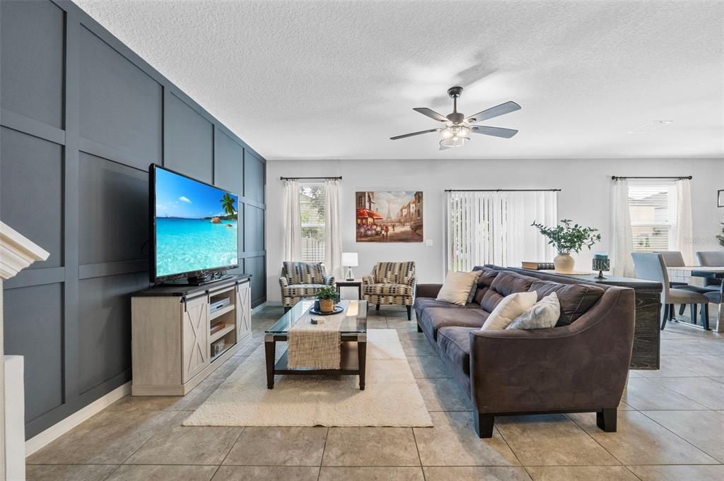 Dining room, Interior, Living room