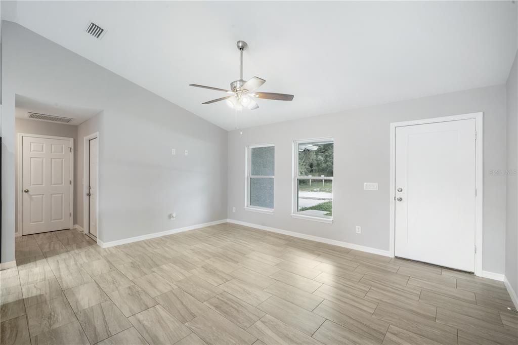 Empty room, Interior, Wood Texture Flooring