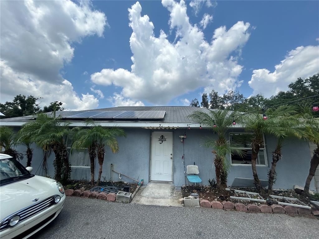 Exterior, Solar Panels