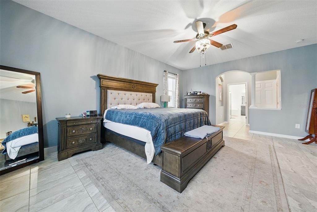 Bedroom, Interior, Marble