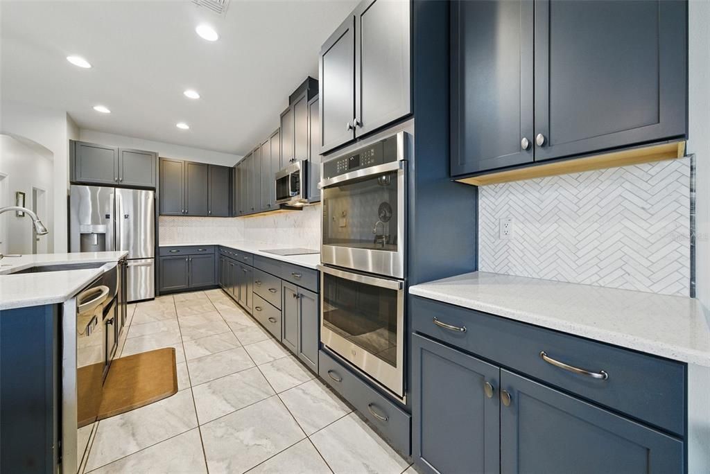Interior, Kitchen, Recessed Lighting, Stainless Steel Appliances