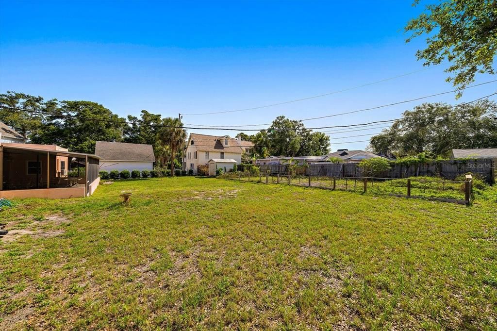 Backyard, Exterior