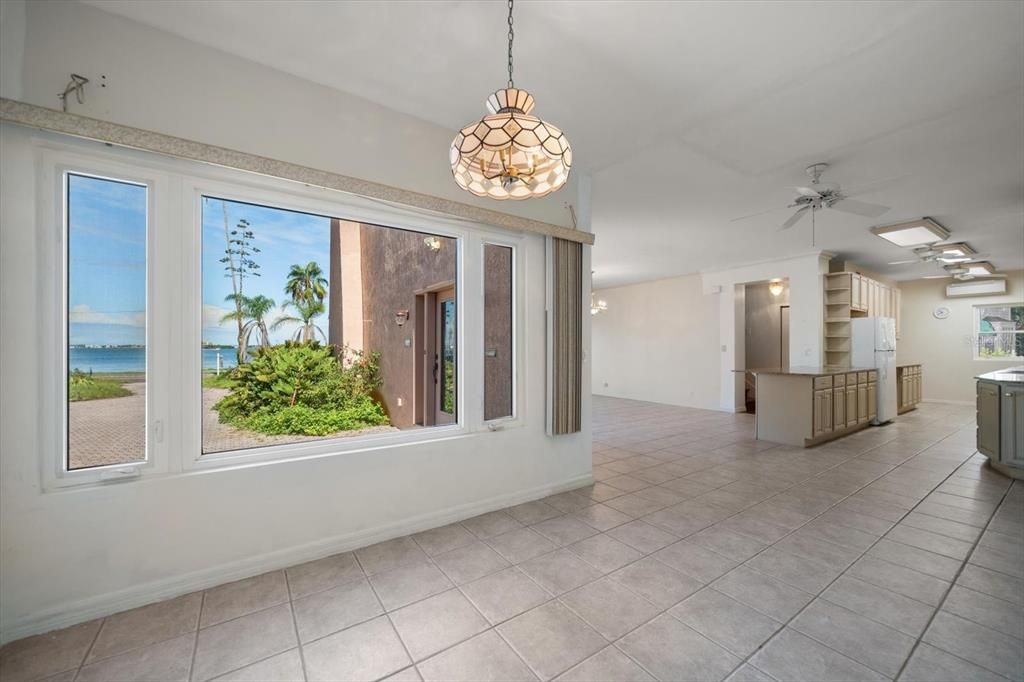 Chandelier, Empty room, Interior, Pendant Lights, Water