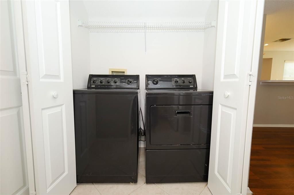 Interior, Utility Closets, Washer, Wood Texture Flooring