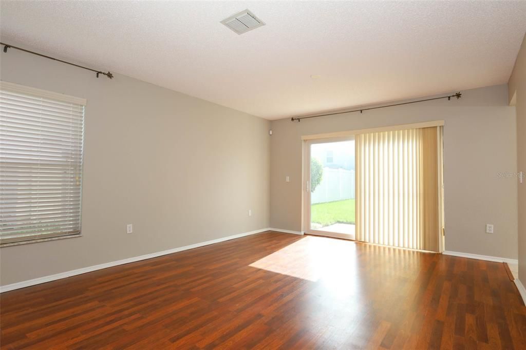 Empty room, Interior, Wood Texture Flooring