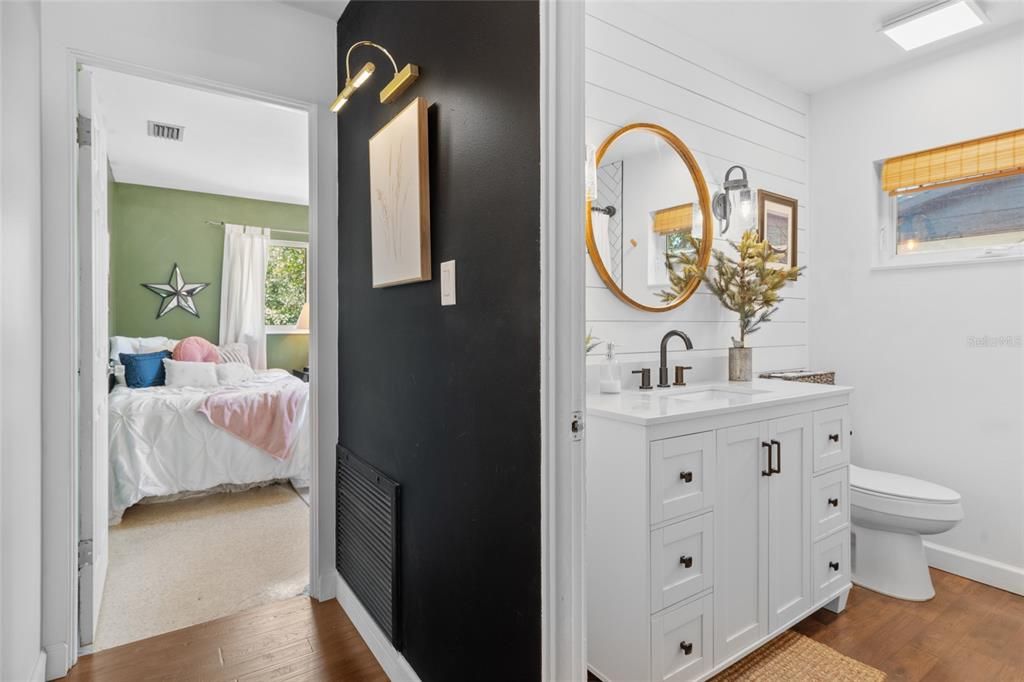 Bathroom, Bedroom, Interior, Wood Texture Flooring