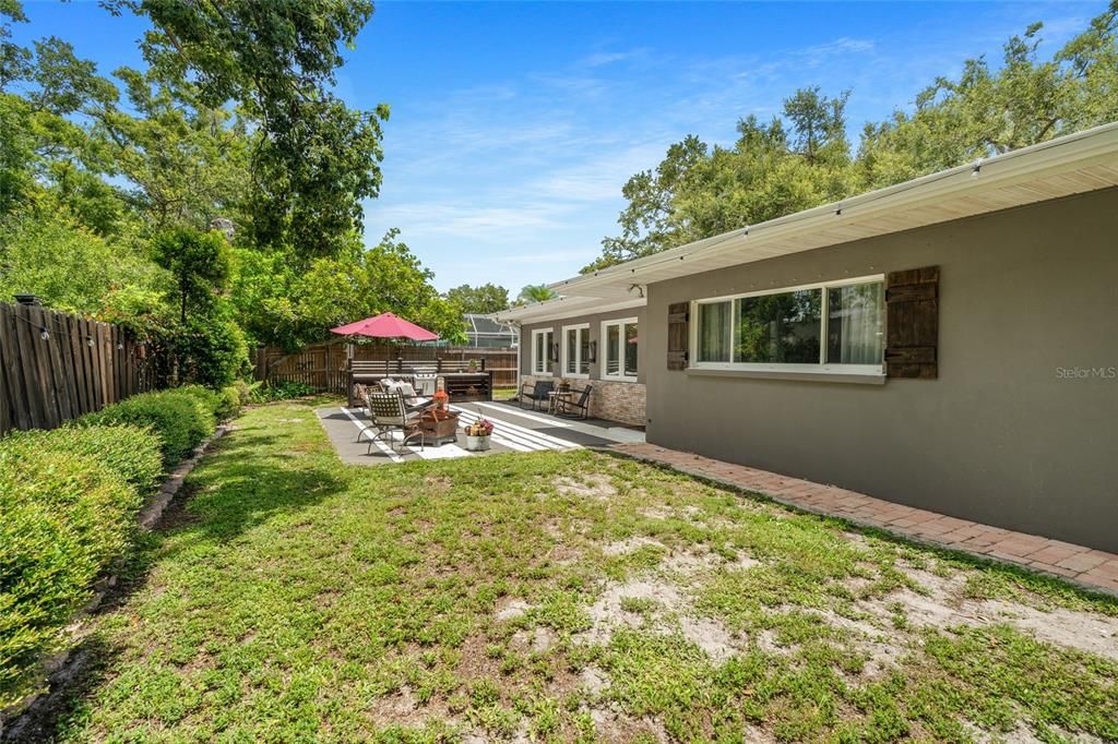 Backyard, Exterior