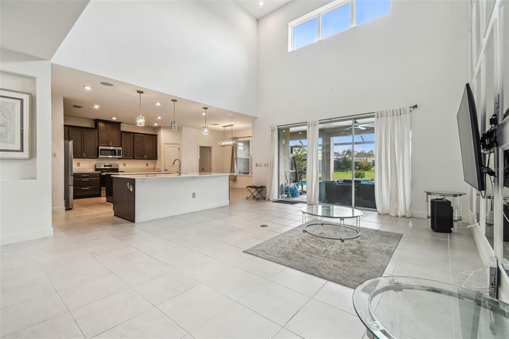 Interior, Kitchen, Pendant Lights, Recessed Lighting