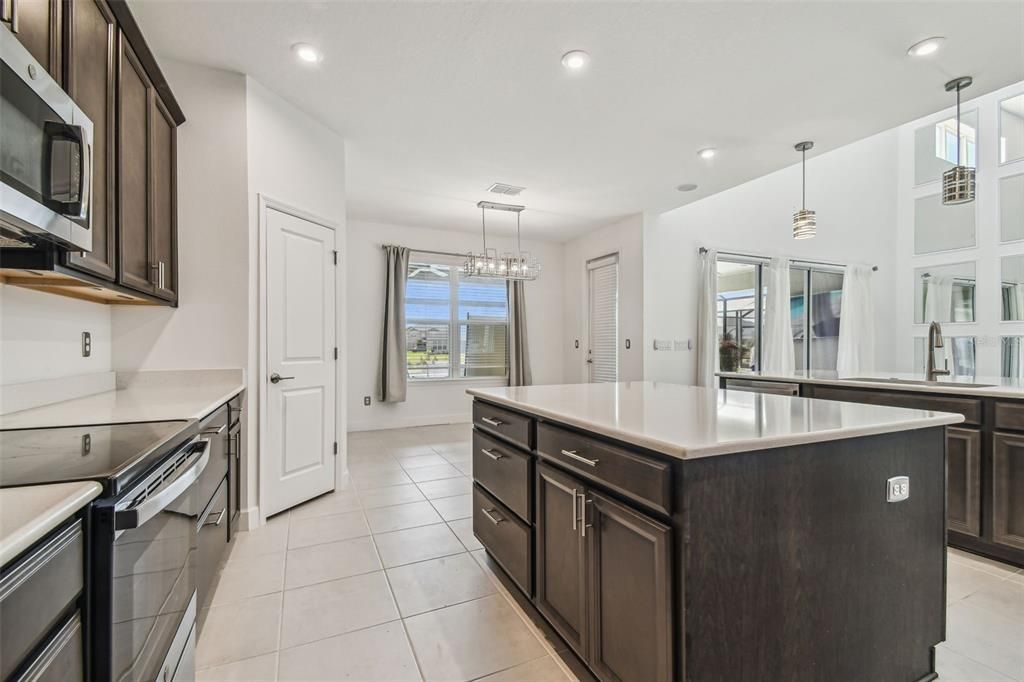 Chandelier, Interior, Kitchen, Pendant Lights, Recessed Lighting, Water