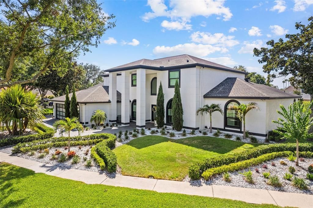 Backyard, Exterior, Facade, French Provincial