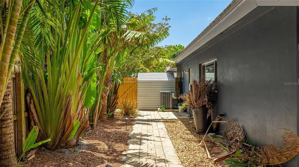 Backyard, Exterior