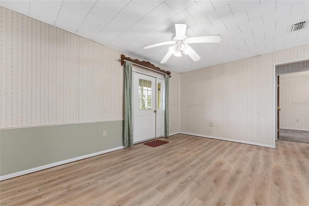 Empty room, Interior, Wood Texture Flooring