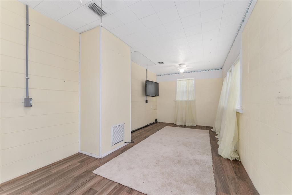 Empty room, Interior, Wood Texture Flooring