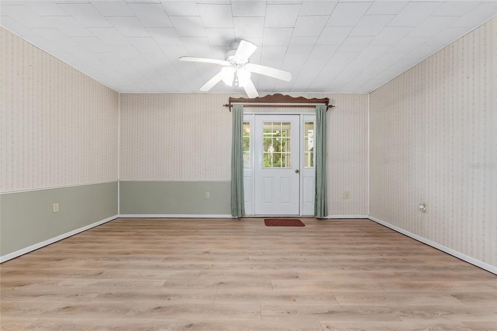Empty room, Interior, Wood Texture Flooring