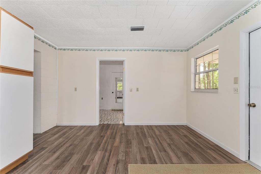 Empty room, Interior, Wood Texture Flooring