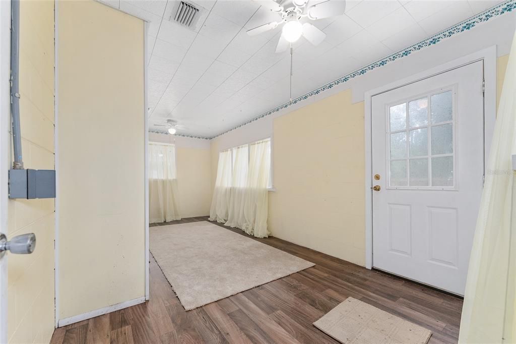 Empty room, Interior, Wood Texture Flooring
