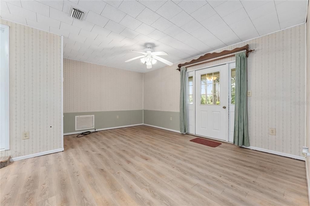 Empty room, Interior, Wood Texture Flooring
