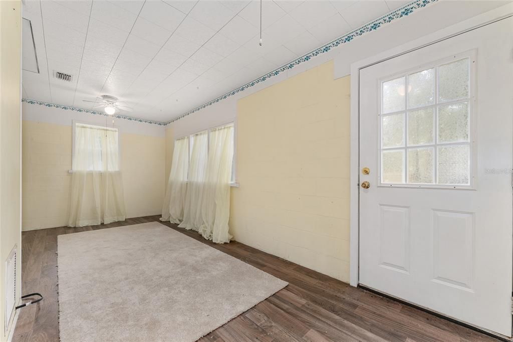 Empty room, Interior, Wood Texture Flooring