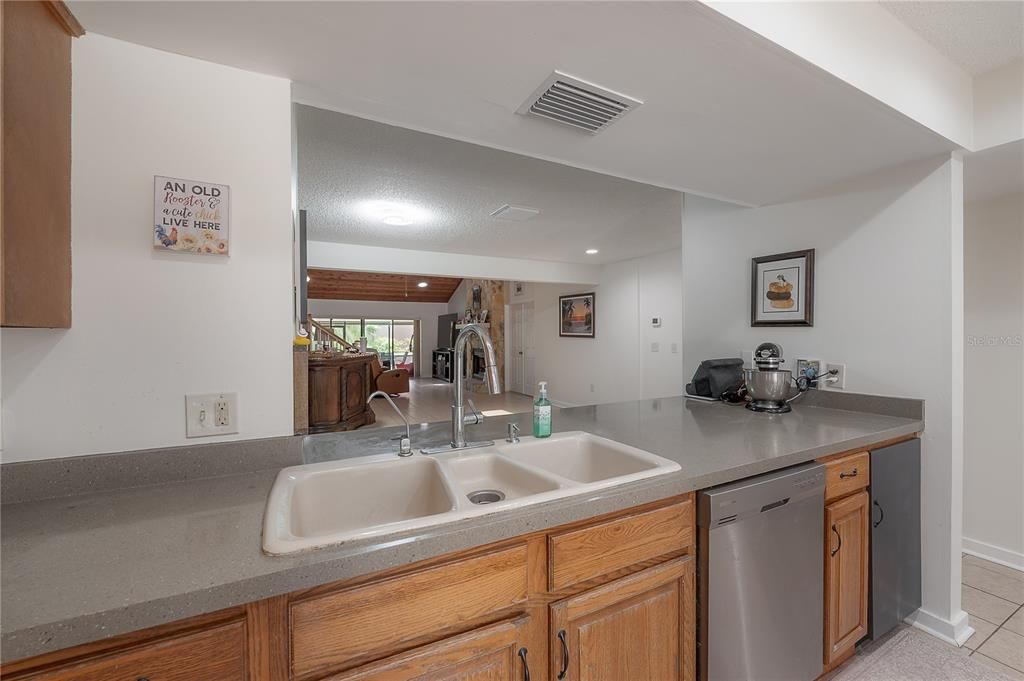 Interior, Kitchen, Recessed Lighting