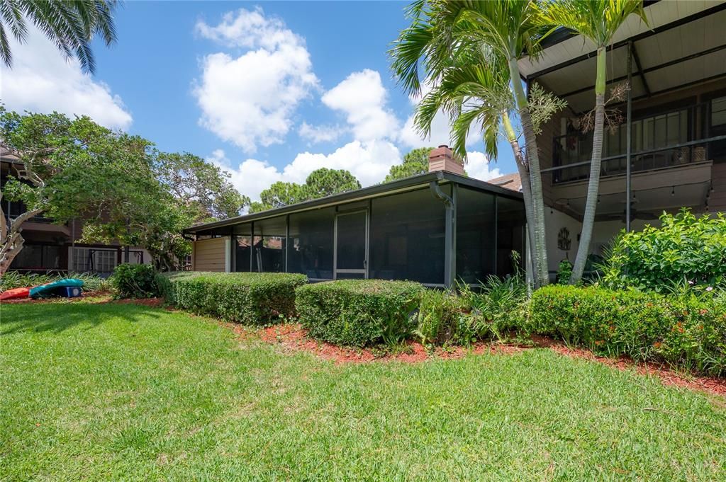 Backyard, Exterior