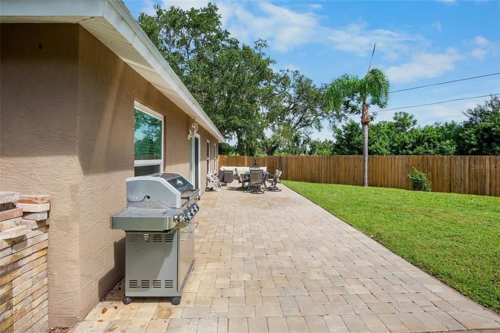 Backyard, Exterior