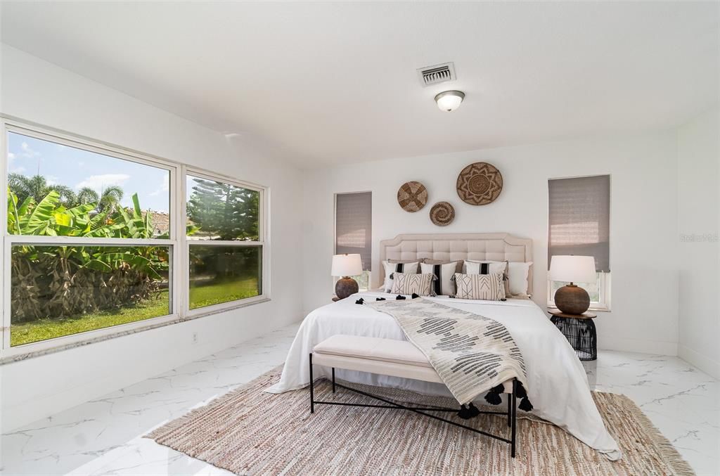 Bedroom, Interior, Marble