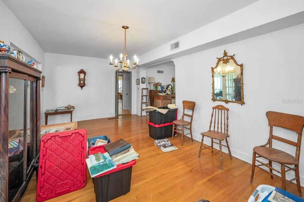 Chandelier, Interior, Wood Texture Flooring