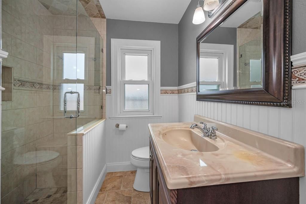 Bathroom, Glass Shower, Interior