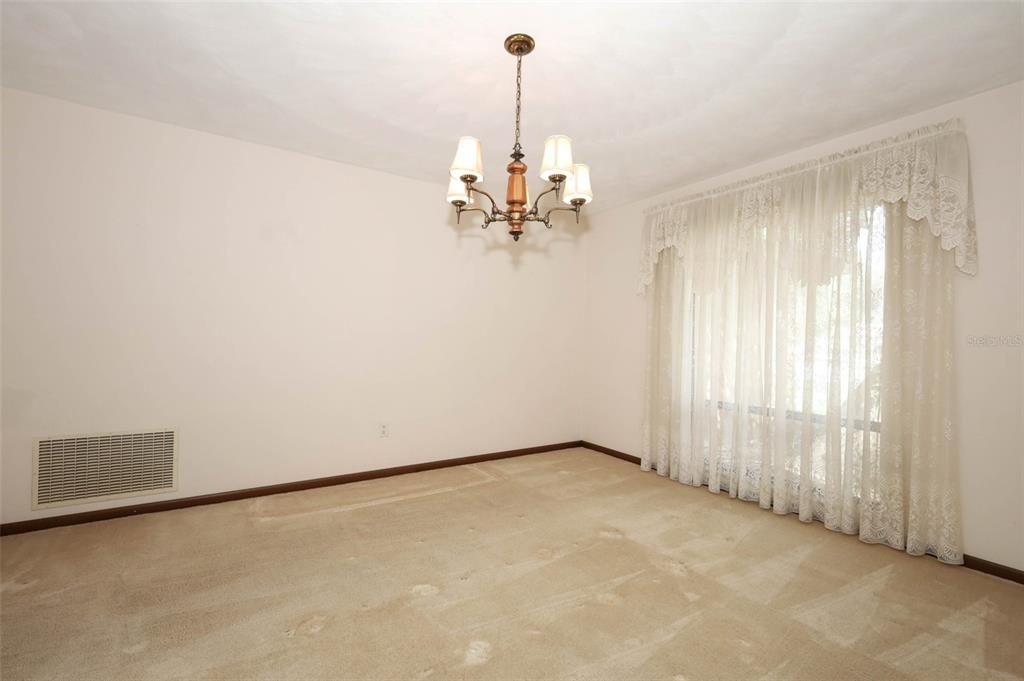 Chandelier, Empty room, Interior